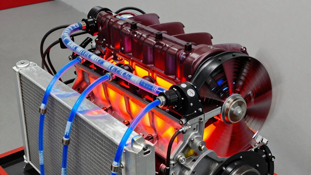 diesel engine temperature management